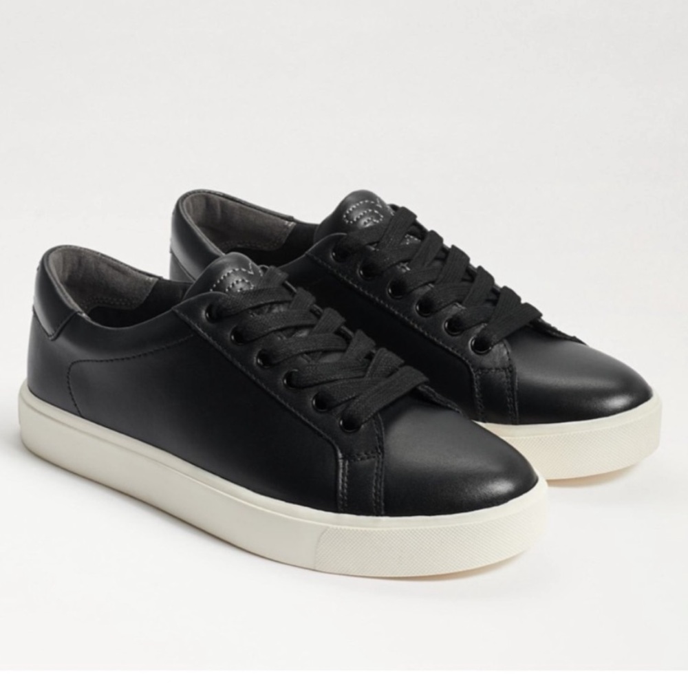 Sam Edelman black leather Ethyl sneaker